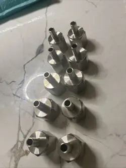 SWAGELOK SS-6-TA-7-8, SS6TA78, FEMALE TUBE ADAPTER, LOT OF 10