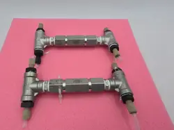 2 UNITS USED SWAGELOK SS-4CPA4-50 POPPET CHECK VALVE