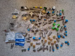 SWAGELOK FITTINGS AND VALVES LOT OF 88