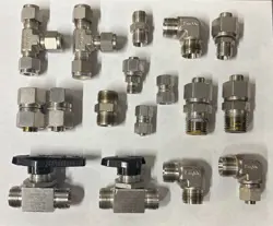 USED - SWAGELOK COMPRESSION FITTINGS LOT
