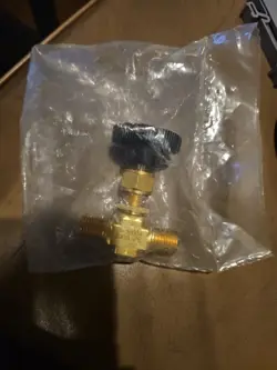 NEW SWAGELOK  B-1RM4-S4-W20 NPT X TUBE MANUAL BRASS 3000PSI THREADED WHITNEY