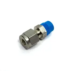 SWAGELOK SS-400-1-2 STRAIGHT CONNECTOR FITTING 1/4
