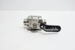 SWAGELOK SS-63XES12-F8 MANUAL STAINLESS THREADED BALL VALVE 3/4IN NPT