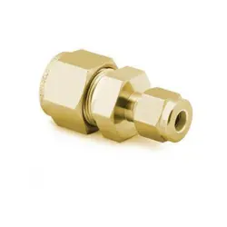 SWAGELOK B-400-6-1 BRASS SWAGELOK TUBE FITTING FNSP