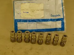 (8) SWAGELOK STAINLESS TUBE FITTING 1/4