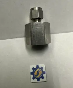 SWAGELOK SS-400-7-8 FEMALE CONNECTOR FITTING, 1/4” TUBING X 3/8” FNPT STAINLESS