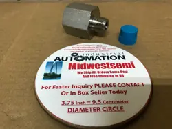 NEW SWAGELOK SS-12-RA-6 PIPE REDUCING ADAPTER 3/4