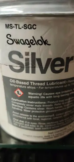 SWAGELOK SILVER GOOP MS-TL-SGC THREAD LUBRICANT 1LB