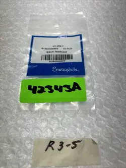 ** NEW SWAGELOK NY-404-1 NYLON BACK FERRULE FOR 1/4 “TUBE FITTING FAST SHIPP#