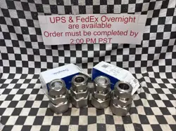 SWAGELOK SS-2000-6-16, SS2000616,  REDUCING UNION, LOT OF 4, SHIPSAMEDAY