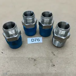 LOT OF 4 SWAGELOK 316 HAI  STAINLESS STEEL FITTINGS NNB