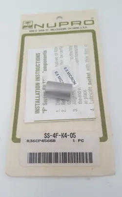 NUPRO SWAGELOK FILTER ELEMENT KIT SS-4F-K4-05