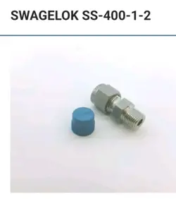 SWAGELOK  SS-400-1-2, 1/4 M TUBE X 1/8 M NPT, 316 SST