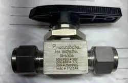  NEW SWAGELOK SS-43GS6 STAINLESS STEEL 1-PIECE VALVE
