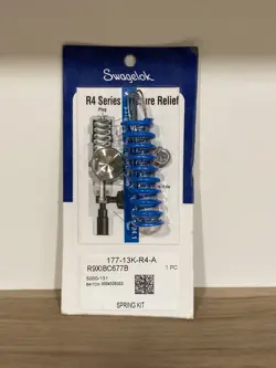 SWAGELOK 177-13K-R4-A, BLUE SPRING KIT FOR R4 SERIES PRESSURE RELIEF VALVES