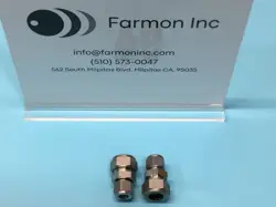 2 SWAGELOK TUBE FITTING, QUICK CONNECTOR, 184690