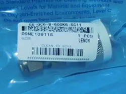 SWAGELOK SS-QC6-B-600K6-SC11 STAINLESS QUICK CONNECT BODY NEW QTY 1