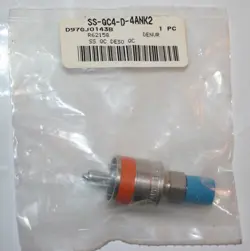 SWAGELOK QUICK CONNECT  SS-QC4-D-4ANK2 NEW 