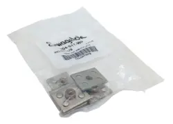 SWAGELOK 304-S1T-WP TWIN SUPPORT UNC STAINLESS STEEL WELD PLATE - PACK OF (5)