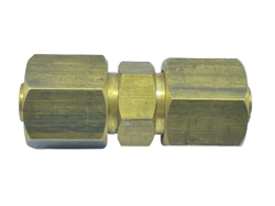 BRASS UNION COMPRESSION TUBE FITTINGS STRAIGHT FITTING