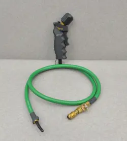 WILCOX HELLBOY EXOTHERMIC CUTTING TORCH HANDLE W/ SWAGELOK FLAME RESISTANT HOSE