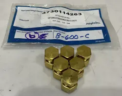 SWAGELOK B-600-C TUBING CAP LOT OF 6 373