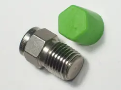 1 - CAJON SWAGELOK STAINLESS STEEL PIPE PLUG, 1/4