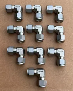 LOT OF 10: SWAGELOK  3/8