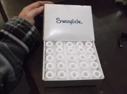 LOT OF 25 NIB SWAGELOK T-810-1-8 PTFE TUBE FITTING MALE CONNECTORS (WL23-2)