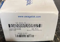 SWAGELOK SS-810-9 ELBOW 1/2IN TUBE X 1/2IN TUBE (BOX OF 10)