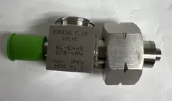 SWAGELOK NUPRO EXCESS FLOW VALVE 6L-E4HB-678-VR4 , MAX. OPEN , 3000 PSIG