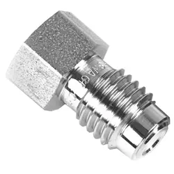SWAGELOK VCR 2, 1/8 IN STAINLESS STEEL VCR PLUG, PN: SS-2-VCR-P