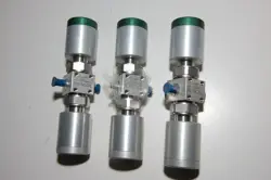 LOT OF 3 SWAGELOK FVCR MANIFOLD 6LV-D1D333P-BA6309 CHECKED VALVE