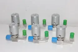 LOT OF 6 SWAGELOK/NUPRO 6LV-DA6583-P-C HIGH FLOW DIAPHRAGM VALVE