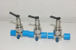 LOT OF 3 SWAGELOK N73075 6LV-BNTD3311 VALVES
