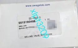SS-HBS4-O BRAND NEW SWAGELOK PNEUMATIC VALVE FEDEX OR DHL