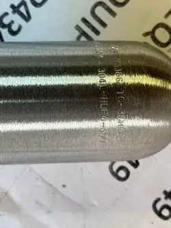 ENDED SAMPLE CYLINDER