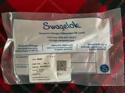 LOT 6 - SWAGELOK STAINLESS STEEL TUBE PLUG FITTING, 1/2