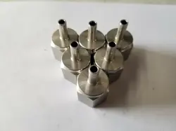6 NEW SWAGELOK STAINLESS STEEL FEMALE NPT TUBE ADAPTERS SS-4-TA-7-6