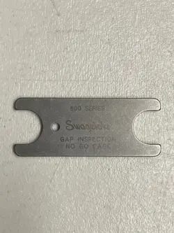 SWAGELOK MS-IG-600, 600 SERIES GAP INSPECTION NO GO GAGE