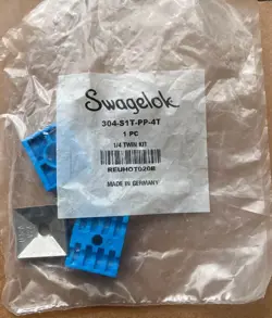 SWAGELOK 304-S1T-PP-4T   1/4