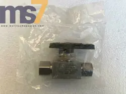 SWAGELOK SS-L4SKPMS4 STAINLESS STEEL BALL VALVE 6000 PSIG 413 BAR