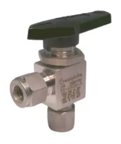 SWAGELOK SS-43GS4-A 1-PIECE 40G SERIES ANGLE PATTERN BALL VALVE