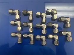 LOT 14 NEW SWAGELOK STAINLESS STEEL UNION ELBOW 1/4 TUBE OD PART NUMBER SS-400-9