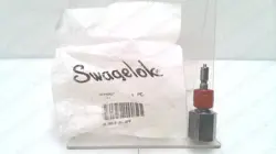 SWAGELOK B-QC4-D-4PF BRASS QUICK CONNECT STEM W/ VALVE, NEW #333254