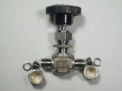 1- SWAGELOK STAINLESS STEEL INTEGRAL BONNET NEEDLE VALVE, 1/4