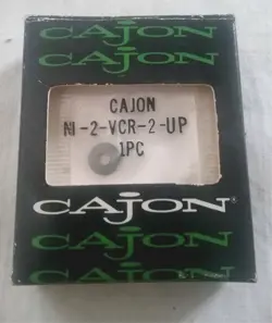 CAJON / SWAGELOK NI-2-VCR-2-UP FACE SEAL. 1/8