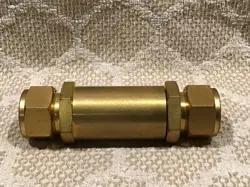 PRESSURE BRASS CHECK