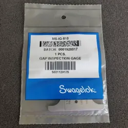 SWAGELOK MS-IG-810 GAP INSPECTION GAUGE, 1/2 IN. & 12 MM FEM NUTS - 4 AVAILABLE
