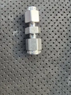 LOT OF 11- SWAGELOK SS-200-6 TUBE FITTING -UNION 1/8 IN. TUBE OD - NEW